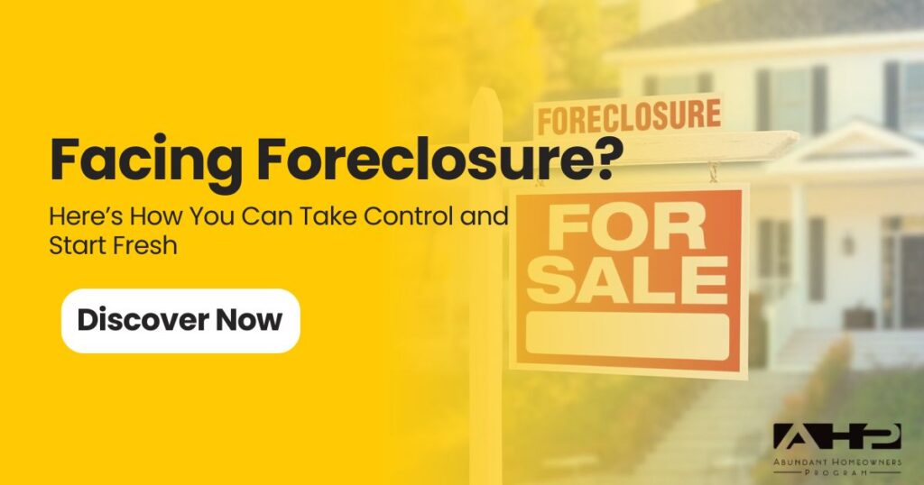 Facing Foreclosure